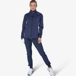 Bogeys & Birdies Jackor Dam-W Tech Windbreaker Softshell Blå Vit Navy/White