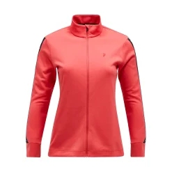 Peak Performance Tröjor Dam-W Turf Zip Ls Brilliant-Red
