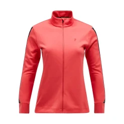 Peak Performance Tröjor Dam-W Turf Zip Ls Brilliant-Red