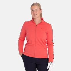 Peak Performance Tröjor Dam-W Turf Zip Ls Brilliant-Red