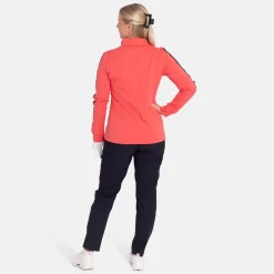 Peak Performance Tröjor Dam-W Turf Zip Ls Brilliant-Red