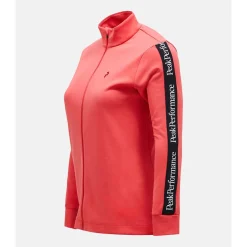 Peak Performance Tröjor Dam-W Turf Zip Ls Brilliant-Red