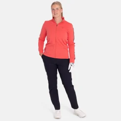Peak Performance Tröjor Dam-W Turf Zip Ls Brilliant-Red