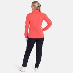 Peak Performance Tröjor Dam-W Turf Zip Ls Brilliant-Red