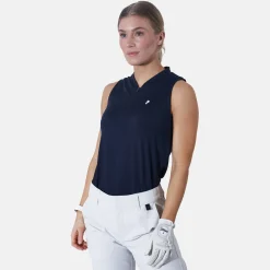 Peak Performance Pikétröjor Dam-W Turf Zip Sl Blå Blue Shadow