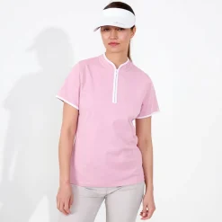 Abacus Pikétröjor Dam-W Turnberry 879-Dusty-Pink