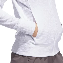 Adidas Tröjor Dam-W Ultimate C Txt Jkt Vit White