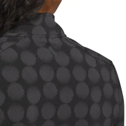 Adidas Tröjor Dam-W Ultimate Print Qtr Z Svart Black