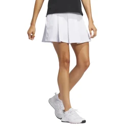 Adidas Skorts & Kjolar-W Ultimate Tour Pleated Skirt Vit White