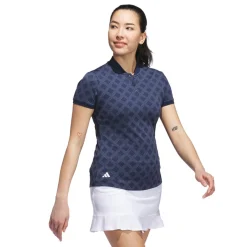 Adidas Pikétröjor Dam-W Ultimatec Jqrd Ss Blå CollegiateNavy