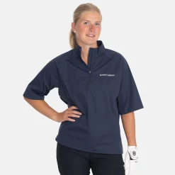 Bogeys & Birdies Jackor Dam-W Windbreaker SS 1/4 Zip Blå Navy