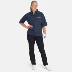 Bogeys & Birdies Jackor Dam-W Windbreaker SS 1/4 Zip Blå Navy