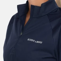 Bogeys & Birdies Jackor Dam-W Windbreaker SS 1/4 Zip Blå Navy