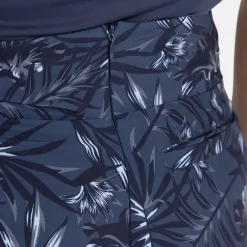 Bogeys & Birdies Skorts & Kjolar-W Woven Stretch AOP Blå Navy/Chambray