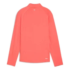 Puma Tröjor Dam-W You-V Solid 1/4 Zip Peach-Frost