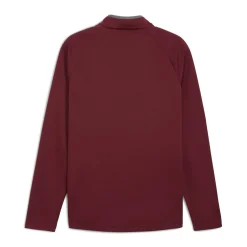 Puma Tröjor Herr-Waffle Fleece ¼ Zip Ruby-Shimmer