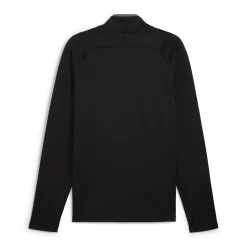 Puma Tröjor Herr-Waffle Fleece 1/4 Zip Svart Black