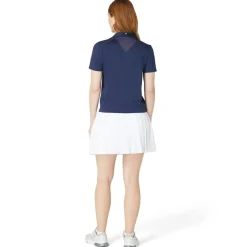 Callaway Pikétröjor Dam-Waist Length Ss Top Blå Peacoat