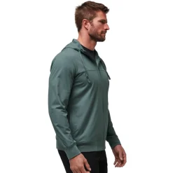 Travis Mathew Jackor Herr-Wanderlust Hoodie Balsam-Green