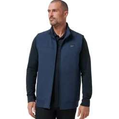 Travis Mathew Västar Herr-Wanderlust Vest Mood-Indigo