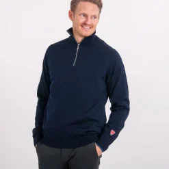Ivanhoe Tröjor Herr-Wilfred Windbreaker Blå Navy (022)