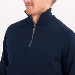 Ivanhoe Tröjor Herr-Wilfred Windbreaker Blå Navy (022)