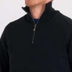 Ivanhoe Tröjor Herr-Wilfred Windbreaker Svart Svart (015)