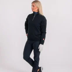 Ivanhoe Tröjor Dam-Wilma Windbreaker Svart Svart (015)