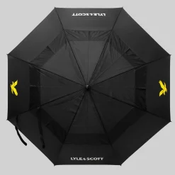 Lyle & Scott Paraplyer-Wind Proof Umbrella Svart Black