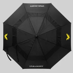 Lyle & Scott Paraplyer-Wind Proof Umbrella Svart Black