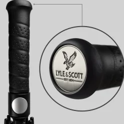 Lyle & Scott Paraplyer-Wind Proof Umbrella Svart Black