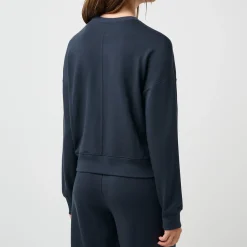 Travis Mathew Tröjor Dam-Wmns Cloud Terry Crew Navy-Blazer