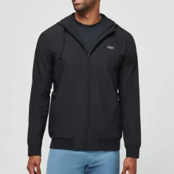 Travis Mathew Jackor Herr-Wonderlust Hoodie Svart Black