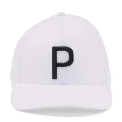 Puma Juniorkläder Kille-Youth P Cap White Glow- Black
