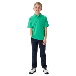Callaway Juniorkläder Kille-Youth Unisex Solid Polo Holly-Green
