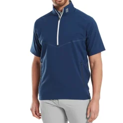 FootJoy Jackor Herr-Zephyr Ss Windshirt Blå Navy