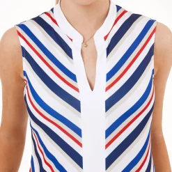 Func Factory Pikétröjor Dam-Zoe Multi Stripe (861)