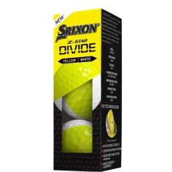 Srixon Tourbollar-ZS9 Divide Vit Gul Vit/Gul